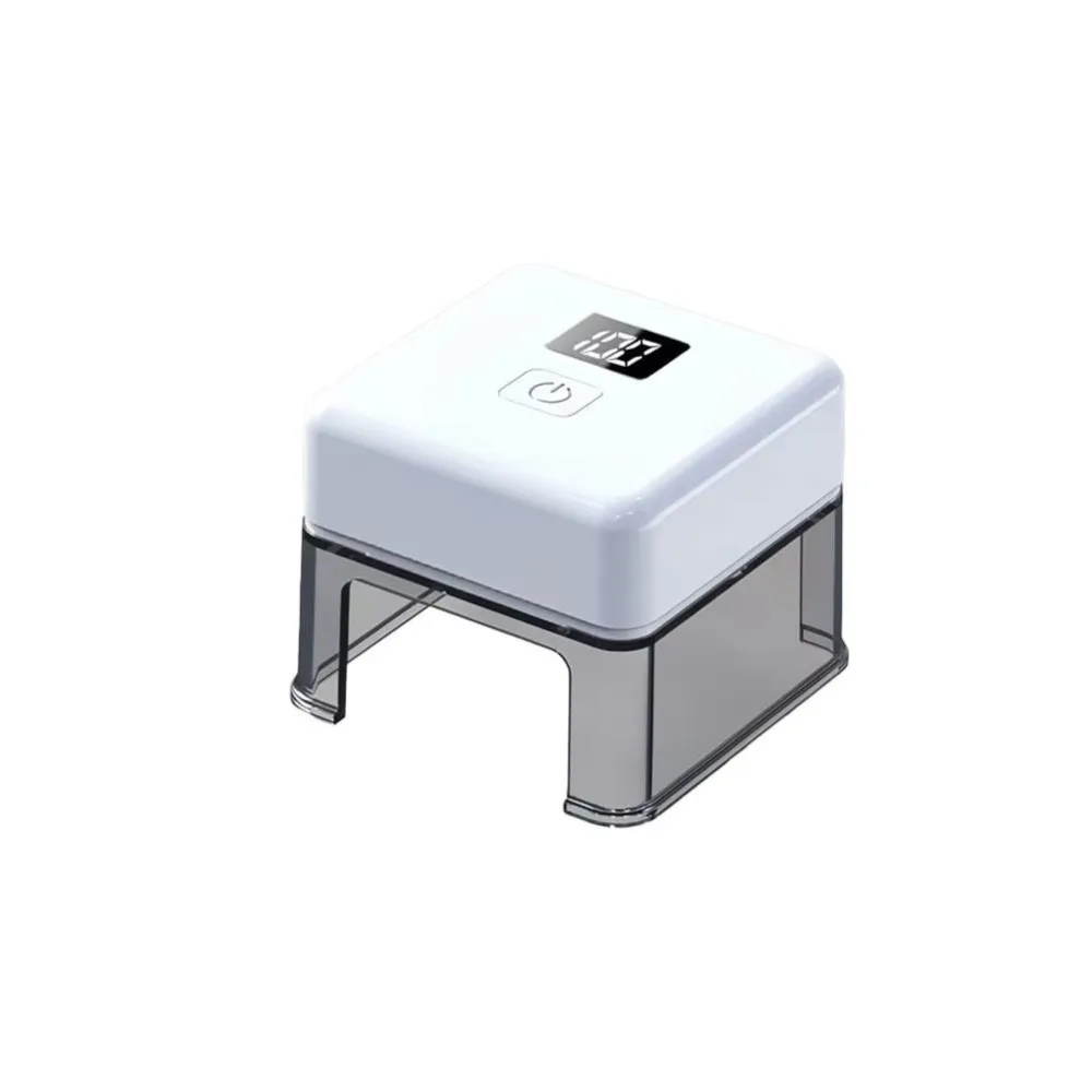 Mini Size Portable Nail Lamp Digital Display Rechargeable Battery UV LED Nail Lamp UV LED Light Mini Nail Dryer
