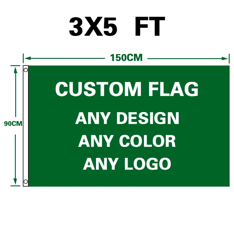 high quality  Custom Flag 90 x 150 cm Polyester  Customize Flags And Banners For Sport Outdoor  Star and Stripe