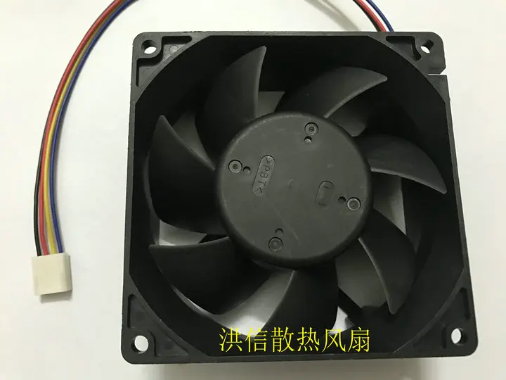 NMB-MAT 3615ML-C4W-B76 V04 DC 12V 1.80A 90x90x38mm 4-Wire Server Cooling Fan