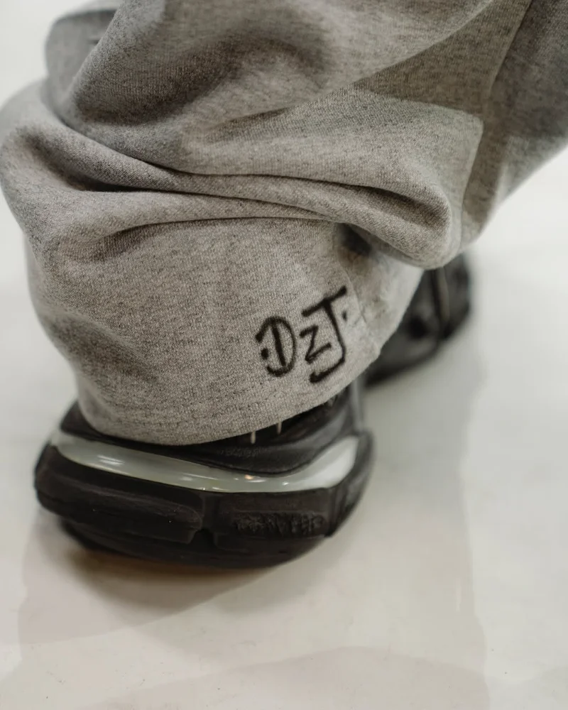 Harajuku ريترو أزياء شخصية طباعة تصميم عارضة الرجال السراويل القوطية الاتجاه Sweatpants الهيب هوب جديد فضفاض السراويل المستقيمة