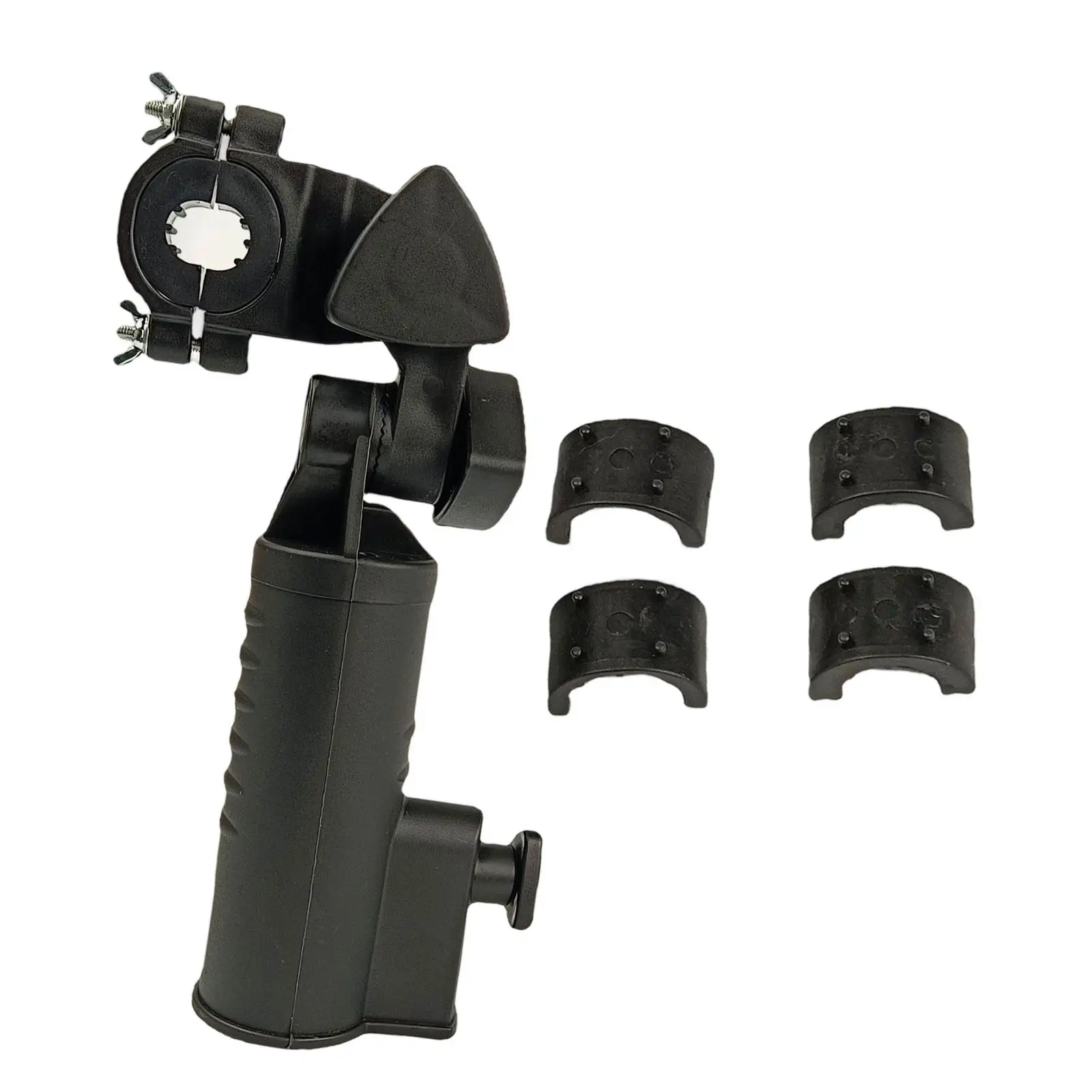 

Держатель для зонта для тележки для гольфа, базовое крепление, универсальный прочный ветрозащитный аксессуар, сверхмощный для тележки для гольфа, шезлонг, рыбалка