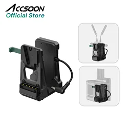 Accsoon V-Lock Adapter for V-Lock battery to CineView Master 4K , CineView 2 SDI Video Transmission system