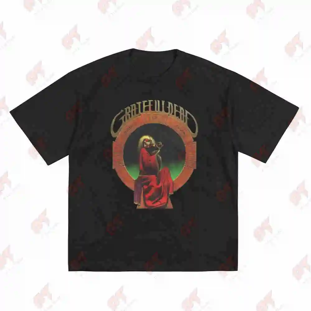 Blues For Allah Retro 80s Short Sleeve Tee 100% Cotton T-Shirt