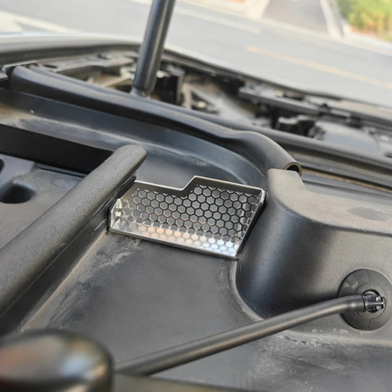 for Peugeot 508 2023 2022 2021 Engine hood water channel anti clogging net Engine hood anti clogging protective cover filtration