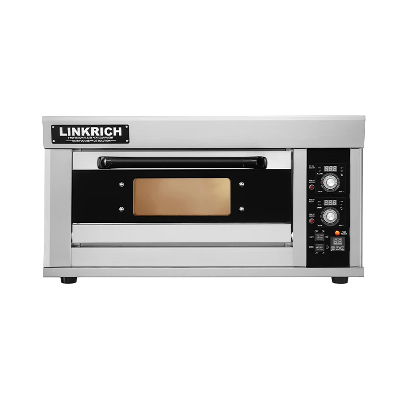 فرن حراري كهربائي تجاري احترافي، سطح فولاذي 220 فولت للخبز والبيتزا والكعك والأغذية الأساسية للمخبز
