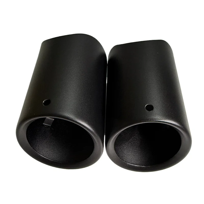 

Car Exhaust Tips Matte Black For BMW 5 Series F10 F11 F18 E60 E61 E39 528i 530i 535i 535d Stainless Steel Tail Throat Decoration