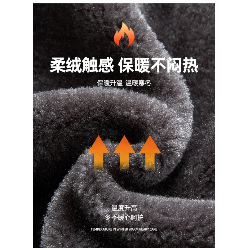 Middle-aged Man's Coat Thick and Warm Version Winter Overcoat Warm Protective Clothing Coat for Middle-aged and Elderly People