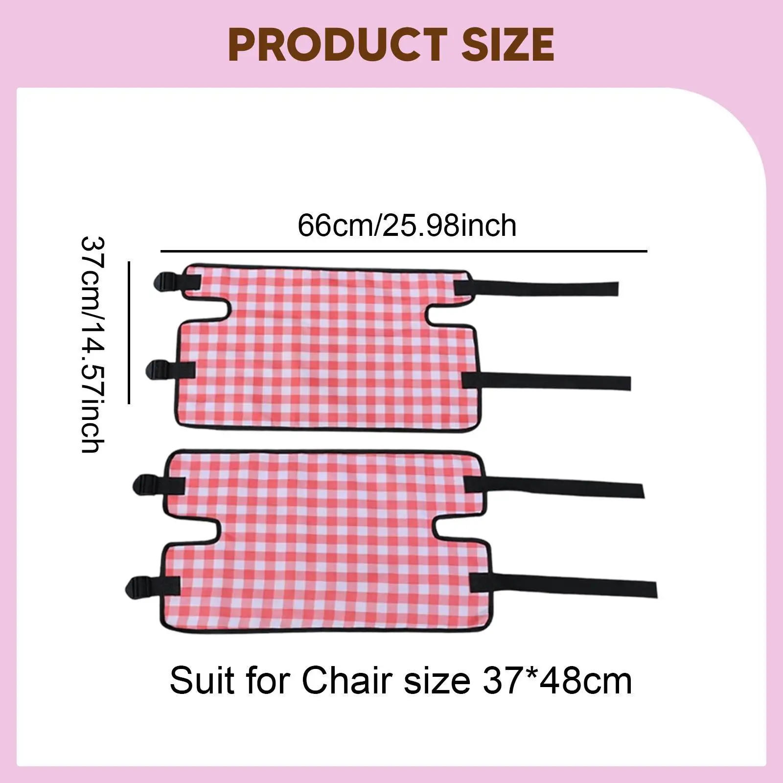 Outdoor Folding Chair Replacement Fabric Wear Resistant Oxford Seat Pad and Backrest Cover for Garden Hiking Chair