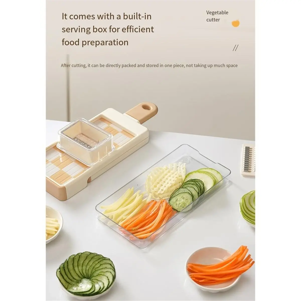 [NEW] Non Hand Damaging Potato Shred Slicer, Multifunctional Vegetable Cutting Tool, Potato Radish Shredding and Slicing Tool