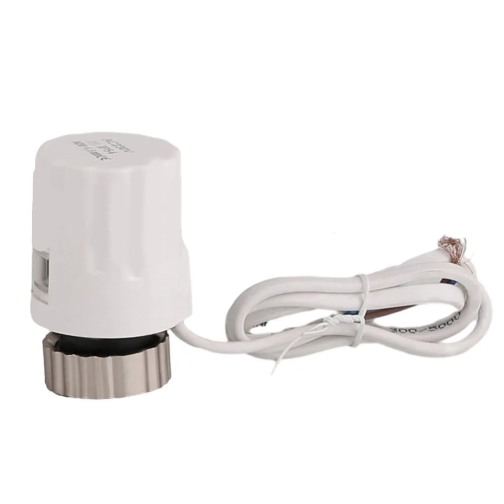 Electric Thermal Actuator Normally Open Normally Closed TRV For Floor Heating Thermostatic Radiator Valve AC 230V M30*1.5mm