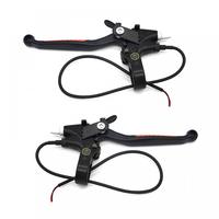 Brake Lever Bike Accessory 1 Pair Accessory Electric Bicycle Aluminium Parking Power Cut Electric Bicycle Left Right Brake Lever