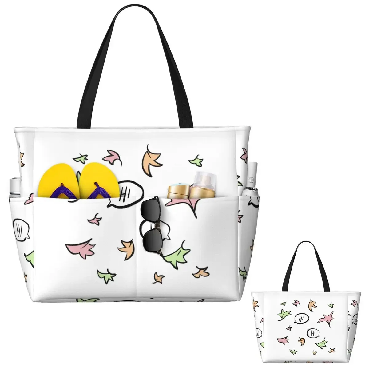 

Сумка-тоут Heartstopper Netflix Nick Charlie Beach Tote Bag, большая спортивная сумка для спортзала и йоги, женская дорожная сумка, сумка для фитнеса