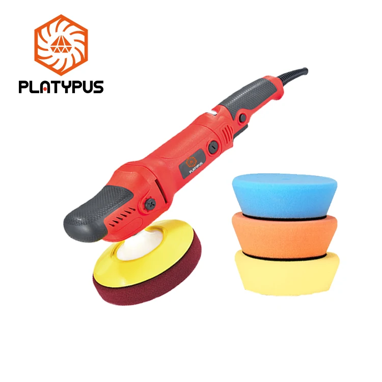 PLATYPUS Mini Car Polisher High Power Polishing Machine 1000W  Detailing 