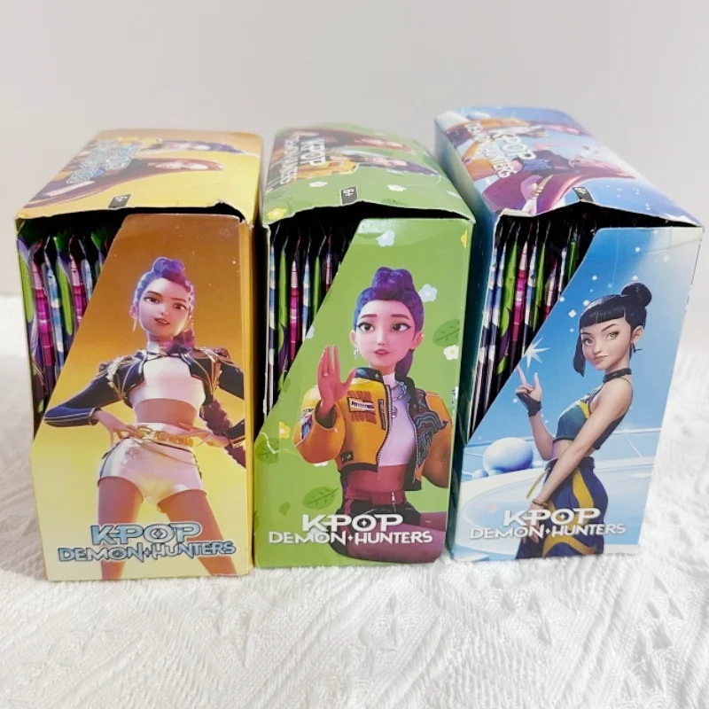 Kpop – boîte aveugle de cartes à collectionner, Huntrix Rumi Mira Zoey, personnage Laser Flash, sac mystère, cadeau Surprise
