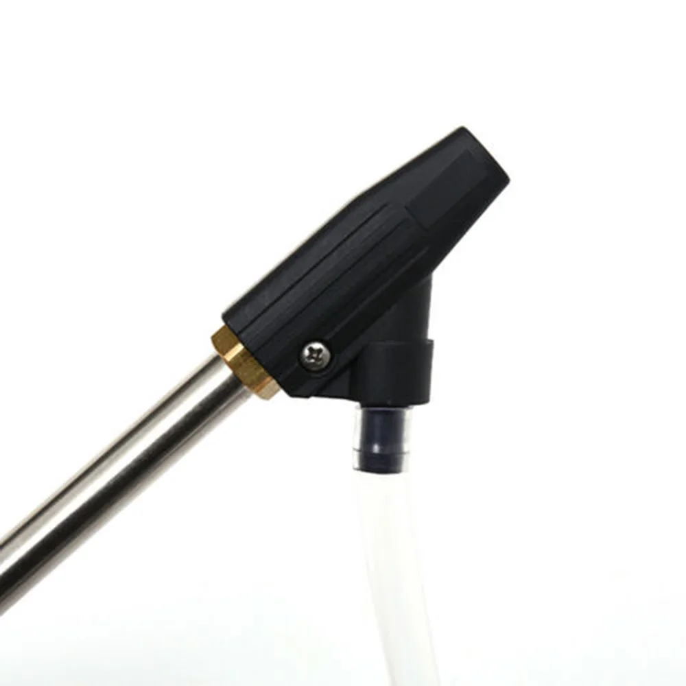 Quick Connect 1/4in Sand Blasting Nozzle for Pressure Washer with Steel Suction Pipe and PA Tip for Durability