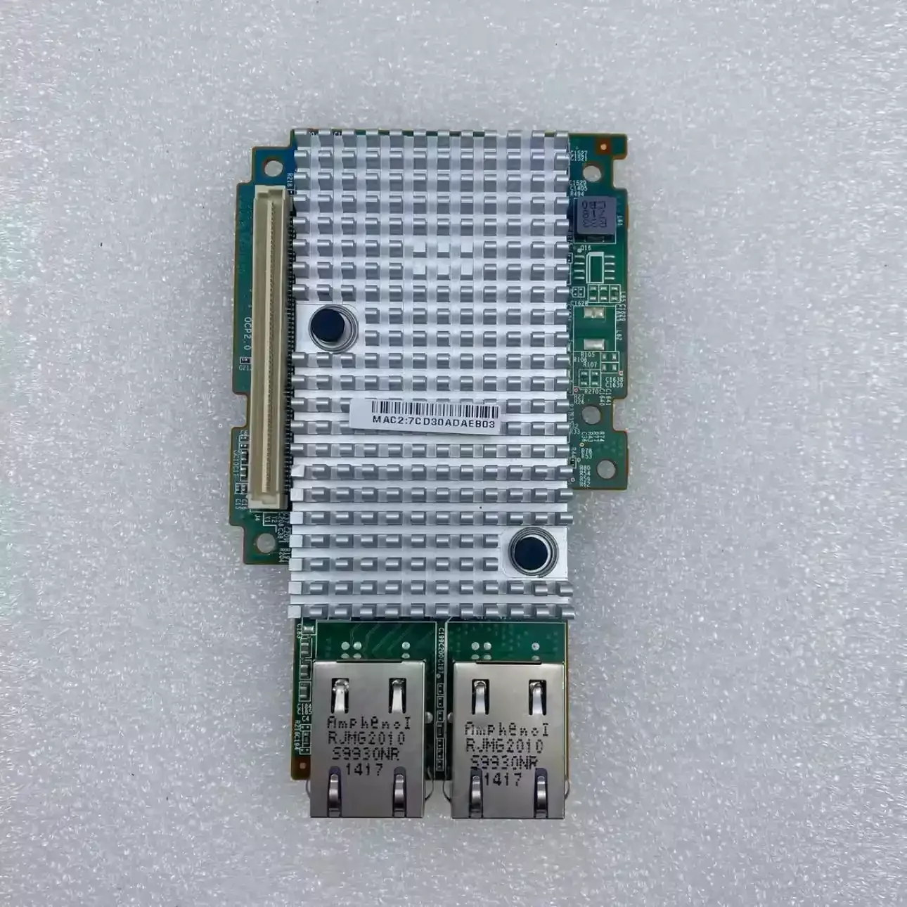 RD452X Server Dual Port Electrical Port Gigabit Network Card 00HV553 Original