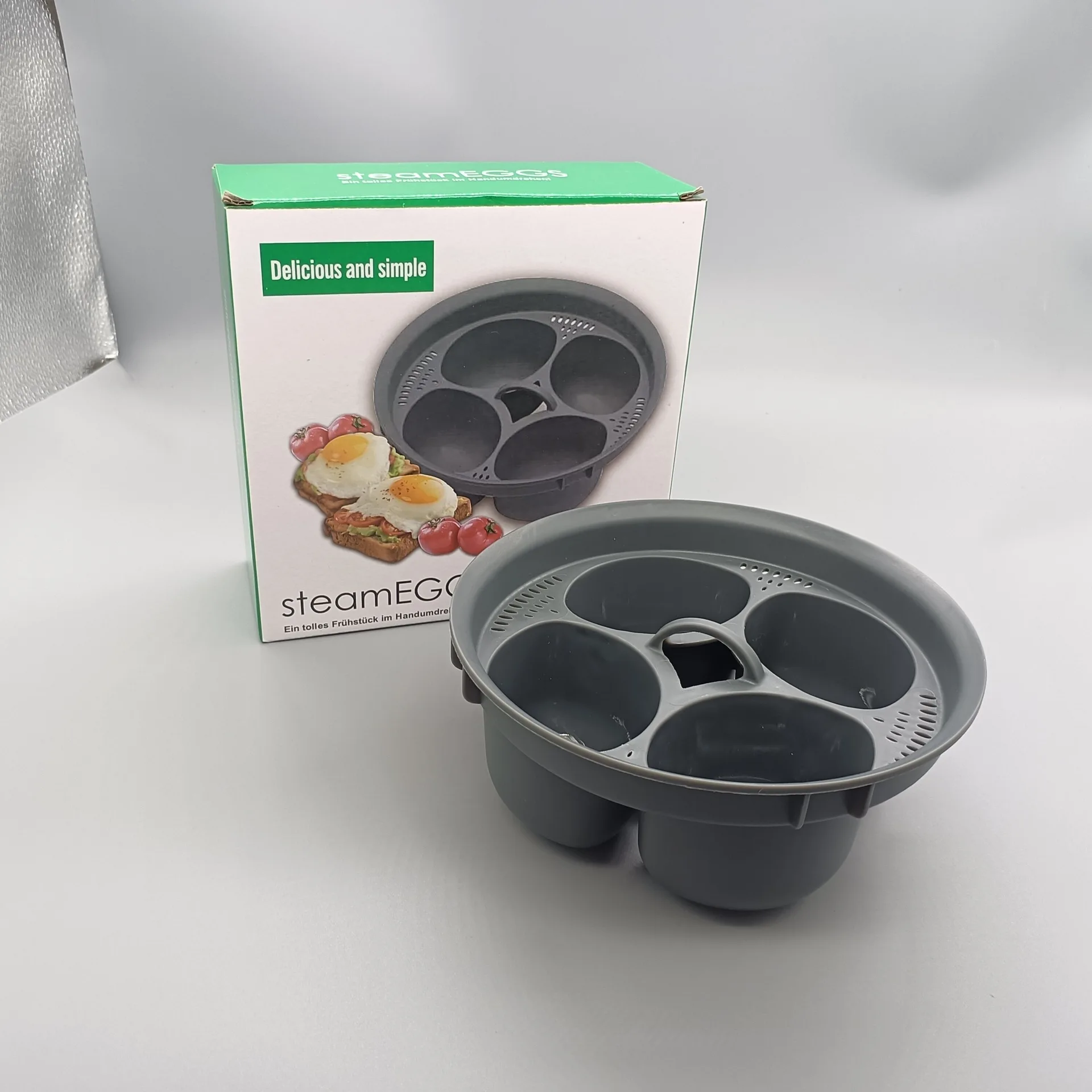 Geeignet für Thermomix TM7 TM6 TM5 Eierkocher und Kochgeschirr-Einsätze, Lebensmittelechte PP-Formen und Perfektes Eierkocher-Zubehör TM