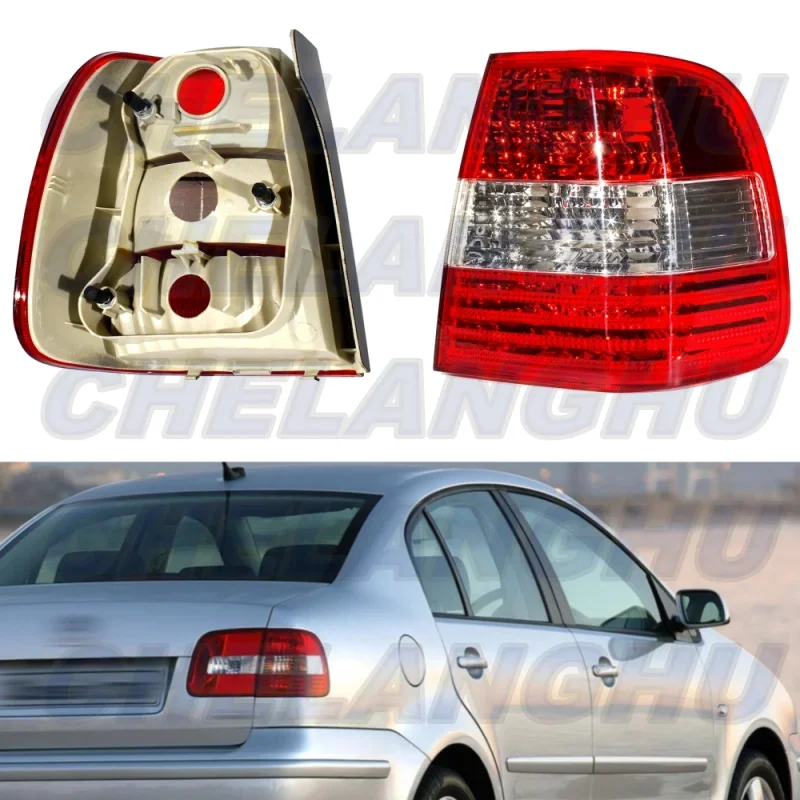 

Right Outer Side Tail Light Rear Lamp Without Bulbs For VW Polo 2002 2003 2004 2005 Car accessories