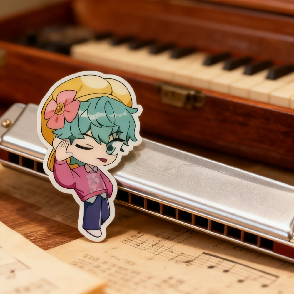 ملصقات ألغاز Kpop Demon Hunters Make A Face للأطفال اصنع لعبة DIY الخاصة بك هدية لعبة تعليمية للأطفال