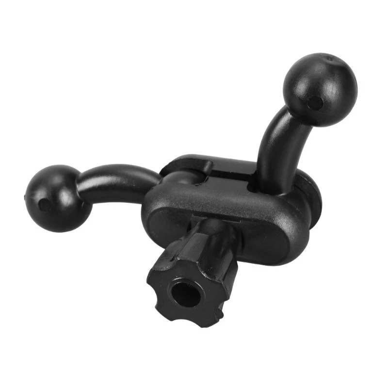 

Double Ball Head 17mm Universal Joint Connector Adapter for Mobile Phone & Tablet Stand Recorders Navigation Accessories