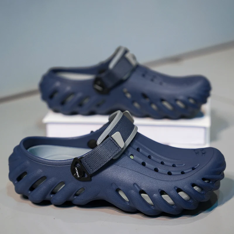 New Fashion Men's Casual Slippers Summer Non-Slip Mans EVA Waterproof Shoe Classics Sandals Mens Indoor Outdoor Beach Male Slide