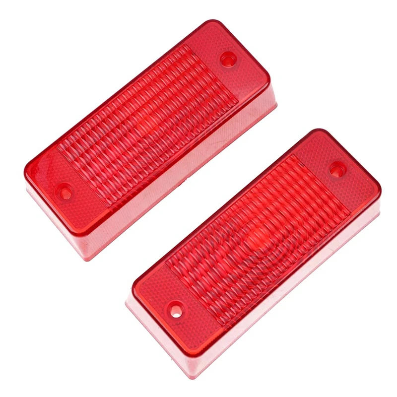 2Pcs Red Tail Light Lens For Bobcat S130 S150 S160 S175 S185 S205 S220 S250 S300 S330 6672276