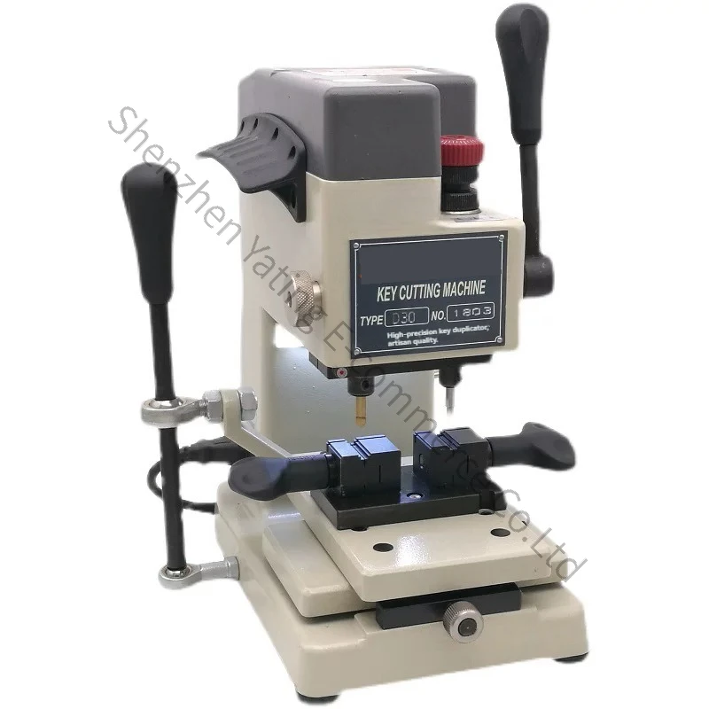 D30 Vertical Key Duplicating Machine Key Copying Machine, Slot Milling & Punching Lock Blank Cutting Machine