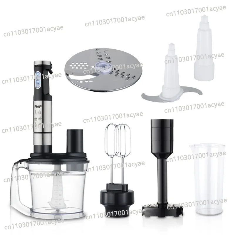 Juicing, mincing meat, egg beating, kitchen, handheld, wired, cooking stick 5-in-1 electric cooker