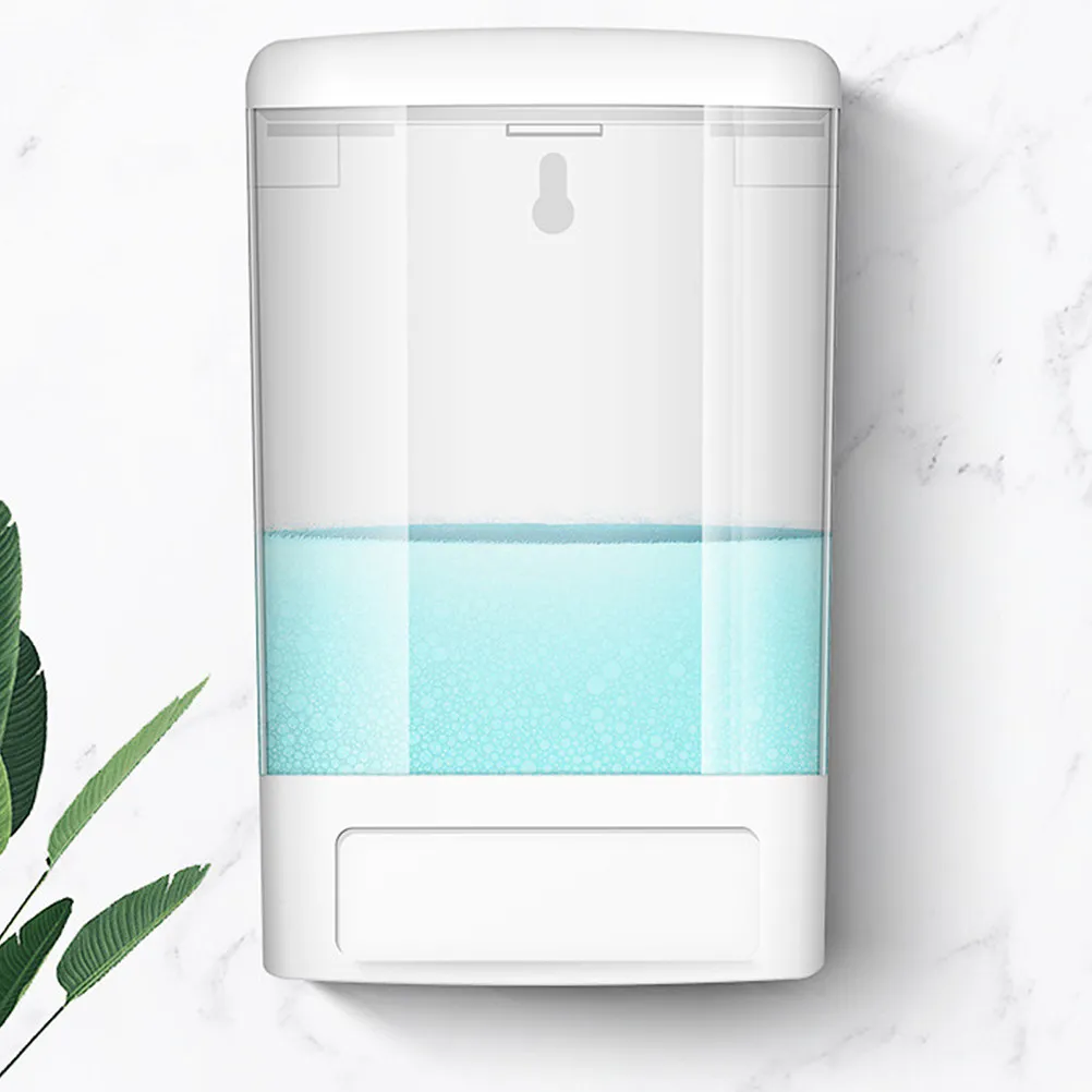 Wall Mounted Soap Dispenser Manual Foaming Pump for Hand Soap Body Wash Shampoo Conditioner Sanitizer