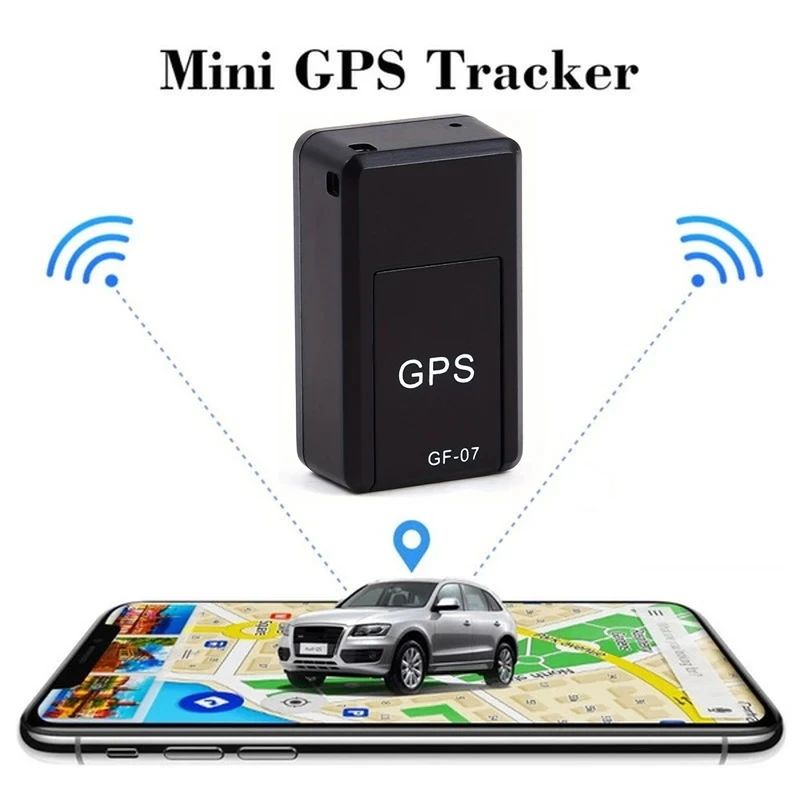 Mini GPS Car Tracker Real Time Tracking Car Anti-Theft Anti-lost Locator Strong Magnetic Mount SIM Message Positioner tracker