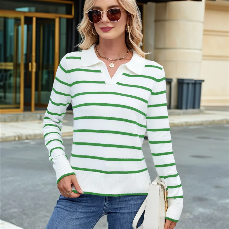 

ASDS-Women's Shirts Lapel Collar V Neck Long Sleeve Blouse Dressy Casual Tunic Tops