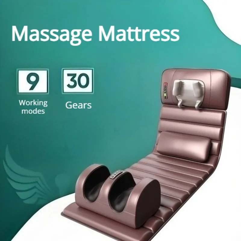 

Многофункциональный бионический складной массажный матрас для всего тела с высокочастотной вибрацией, электрический массажер для мышц