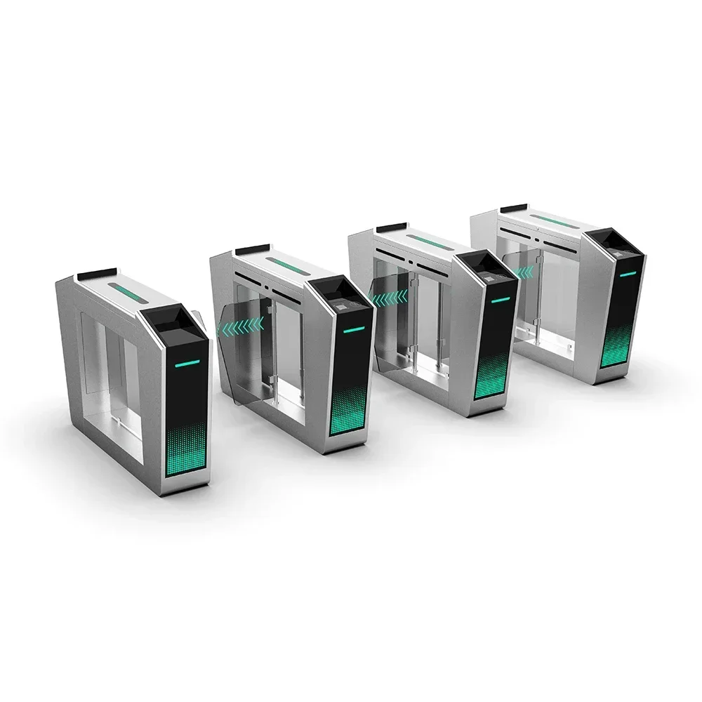 

Screen-Equipped Swing Barrier Turnstile With Card QR And Face Recognition For Public Venue Security