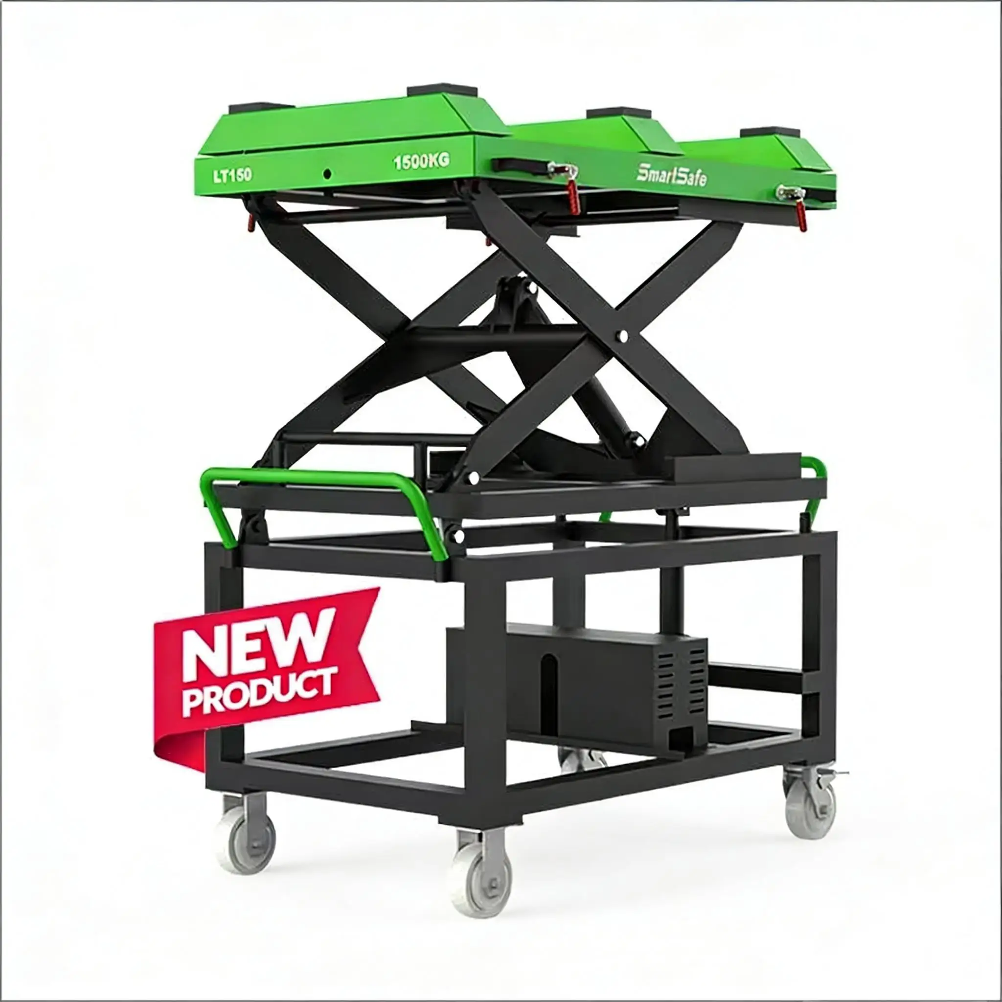 Smartsafe LT150 Electric EV Battery Scissor Lift Launch 1.5T/2T Fast Safe Disassembly Assembly