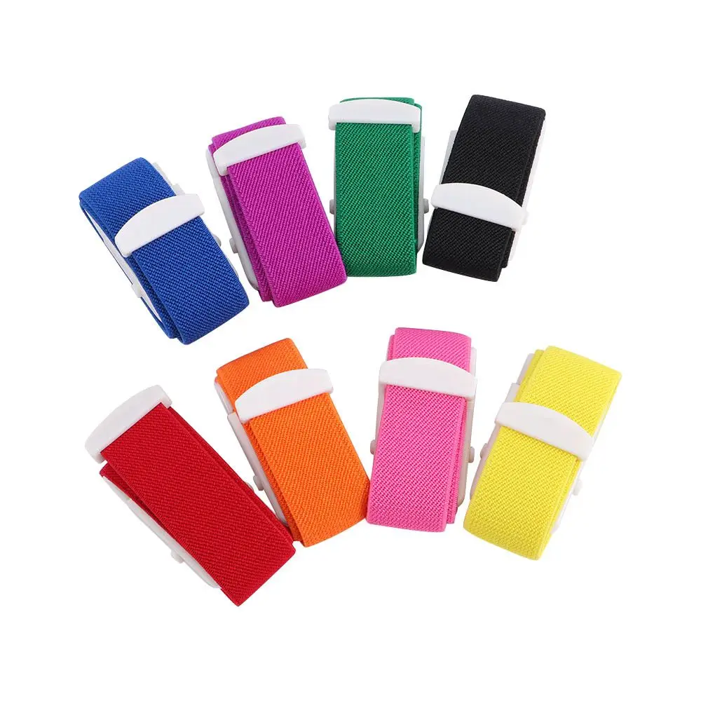 Latex wire Colorful Nurse Sport Emergency Quick Release Tourniquet Medical Supplies Buckle Bandage