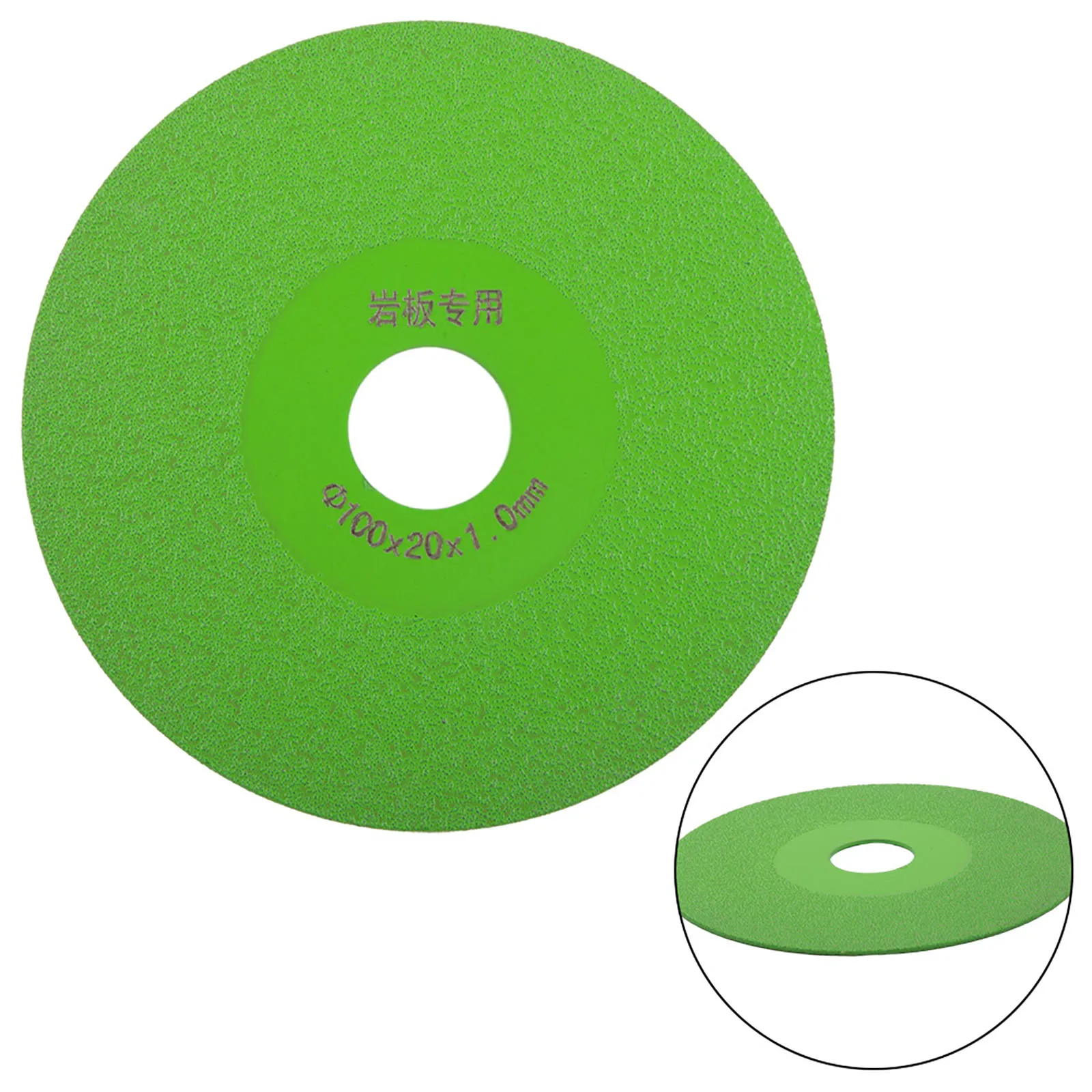 Cutting Wheel Cutting Discs Green 100×20×1mm Cutting Blade Grinding Cutting Discs Marble Slate Chamfering And Grinding Of Tile