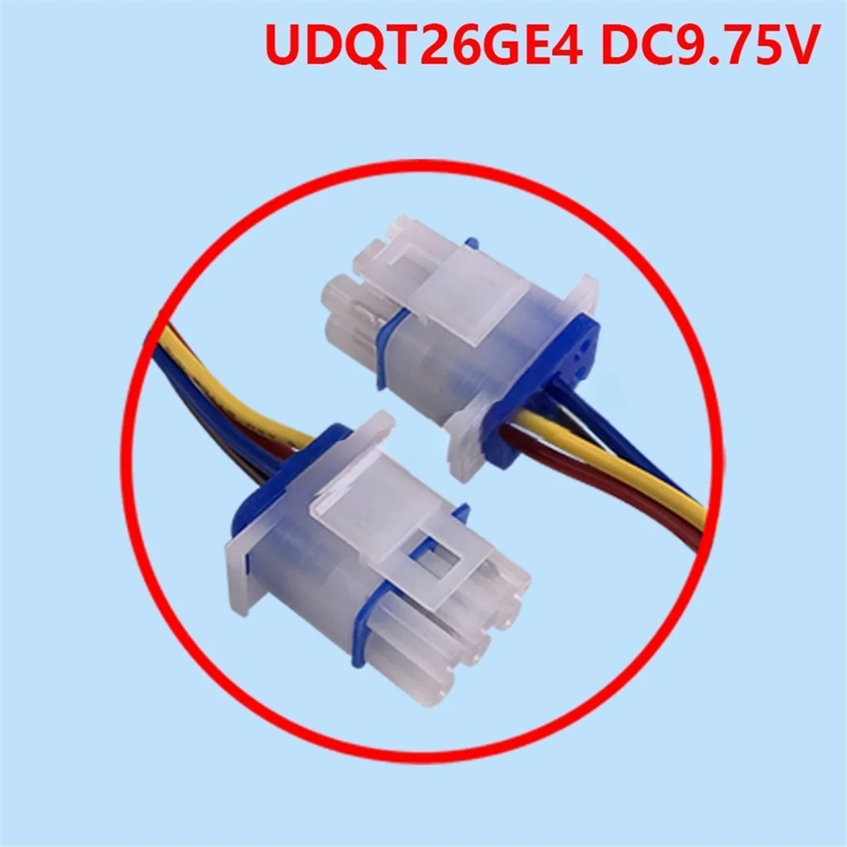 For UDQT26GE4 DC9.75V Refrigerator Freezer Double Door Fan Motor Refrigerator Fan Motor Refrigerator