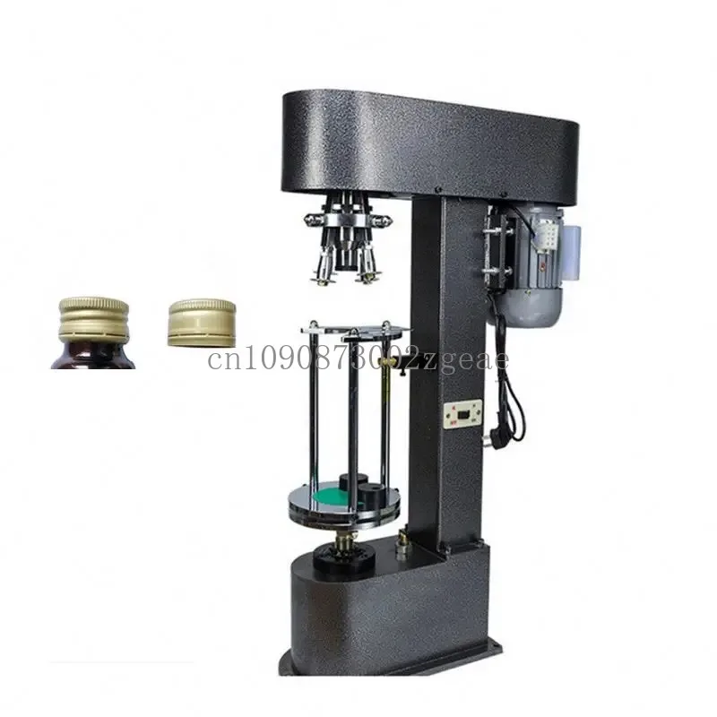 Metal Cover Ropp Capping Machine for Wine Wisky Bottles，High Precise Aluminum Lid Capping Machine