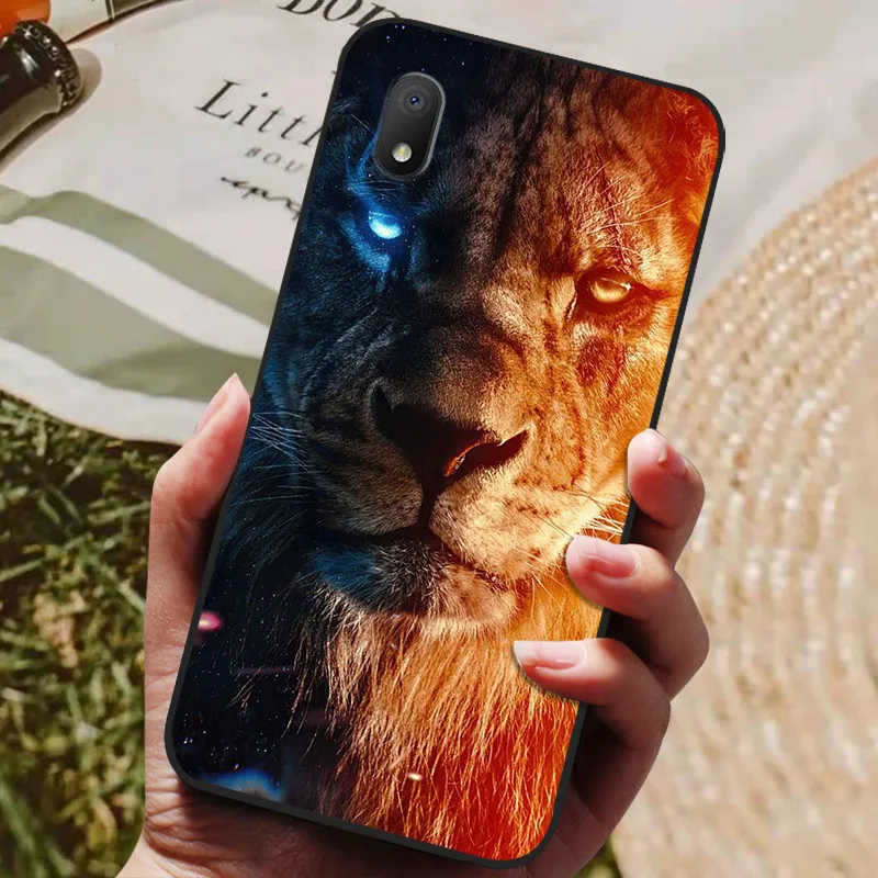 For Coque Alcatel 1B 2020 Case 5002D Wolf Soft Silicone Back Cover Phone Case Protective Cover for Alcatel 1A 2020 Fundas Etui