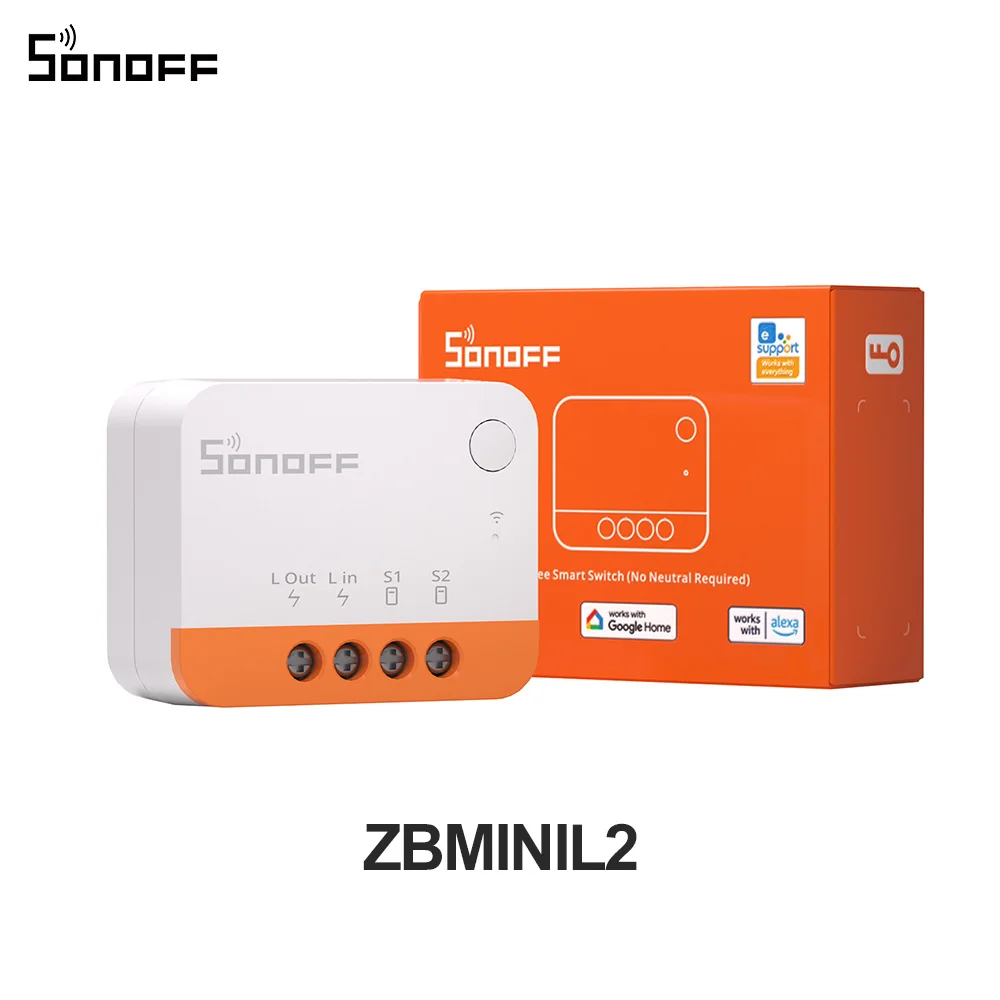 SONOFF ZBMINI L2 Zigbee Smart Switch No Neutral Wire Required 1