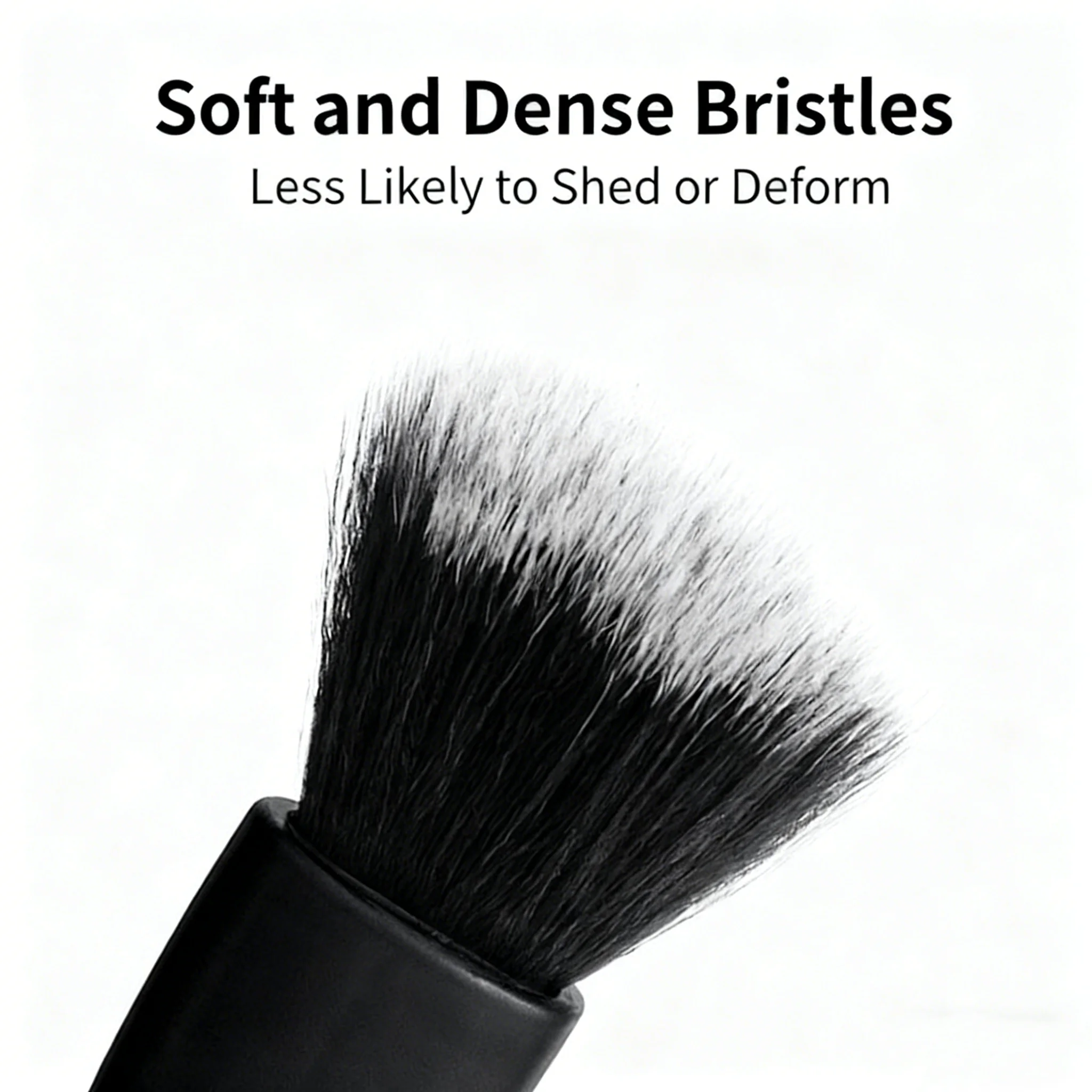 Dual-Head Curved Cleaning Tool - Soft Bristle & Velvet Brush for Musical Instruments Delicate Surface Care Kit​