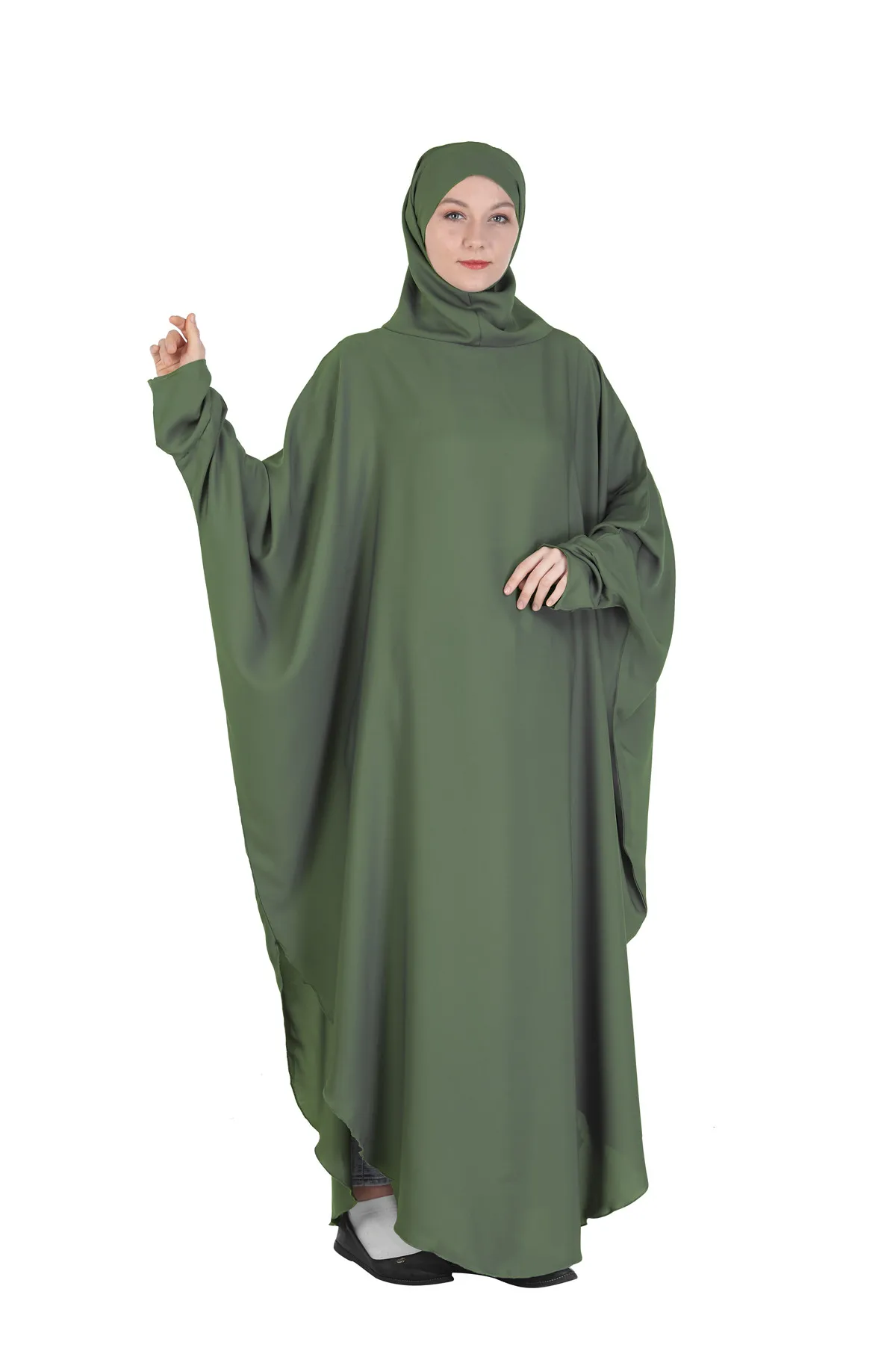 Jilbeb Abaya Women Khimar Islam Prayer Garment Hijab Dress Niqab Muslim Islamic Clothing Ramadan Robe Femme Musulmane Abayas