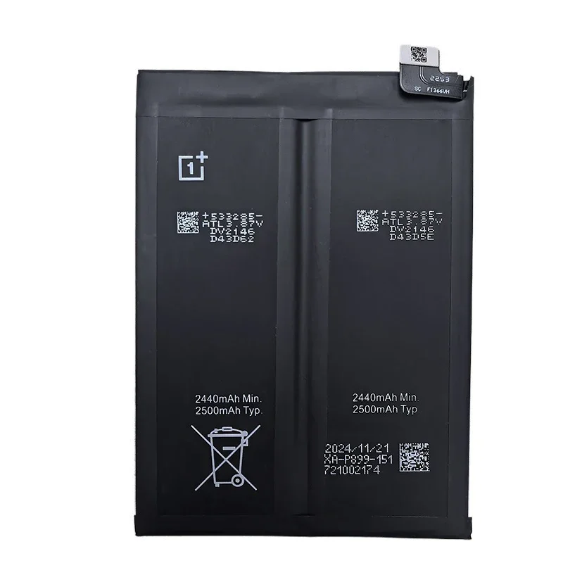 2024 Years High quality 100% Original Battery BLP899 For OnePlus 10 Pro 5000mAh Replacement Batterie Battery Fast Shipping