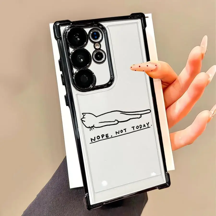 حافظة لهاتف سامسونج جالاكسي S20 FE S22 Ultra S21 Plus S23 S24 S25 Edge مثيرة للاهتمام