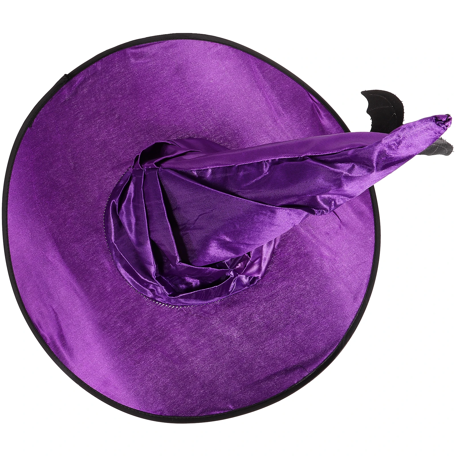 

Witch Hat for Halloween Party Decorative Wizard Hat with Bat Pendant Costume Accessories Women's Holiday Headwear