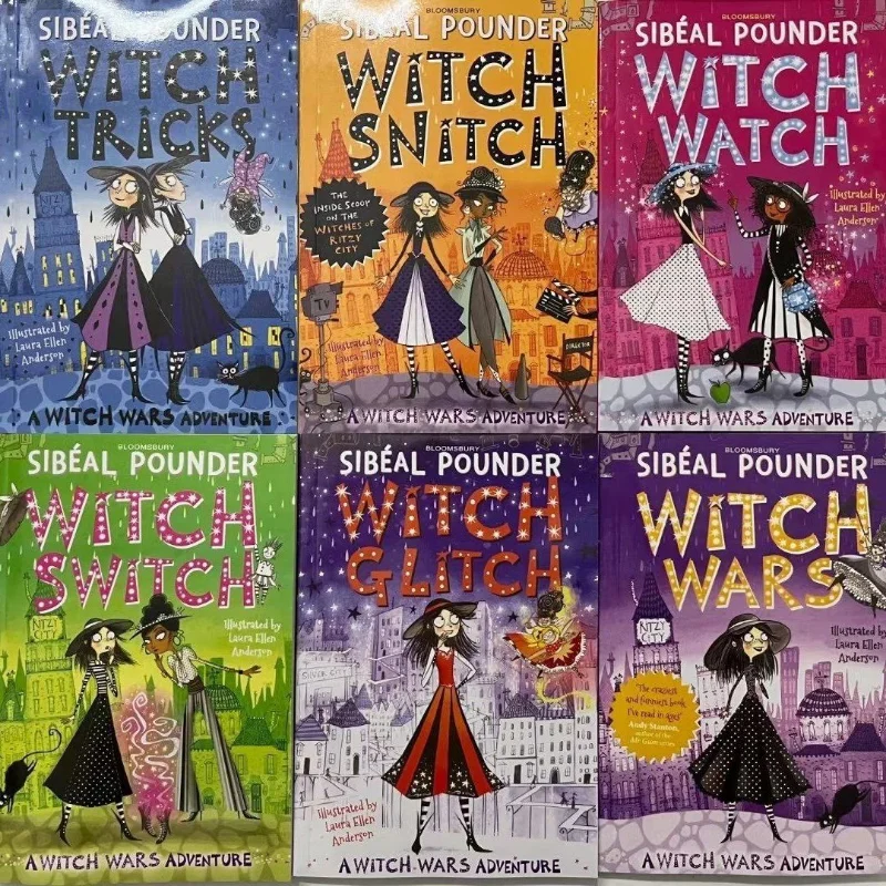 The English Version Of Witch Wars Won The Children's Book Award For Six Storybooks