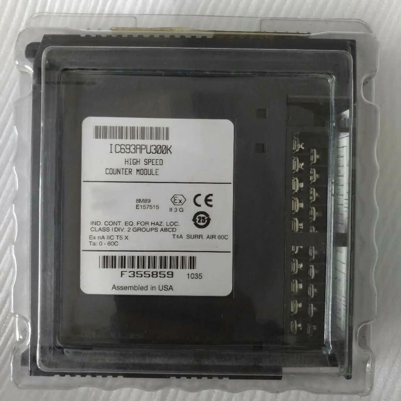 

Brand New IC693APU300K One Year Warranty