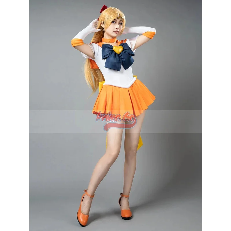 Anime Sailor Super S Film Minako Aino Mina Cosplay Costumes Dress mp001403