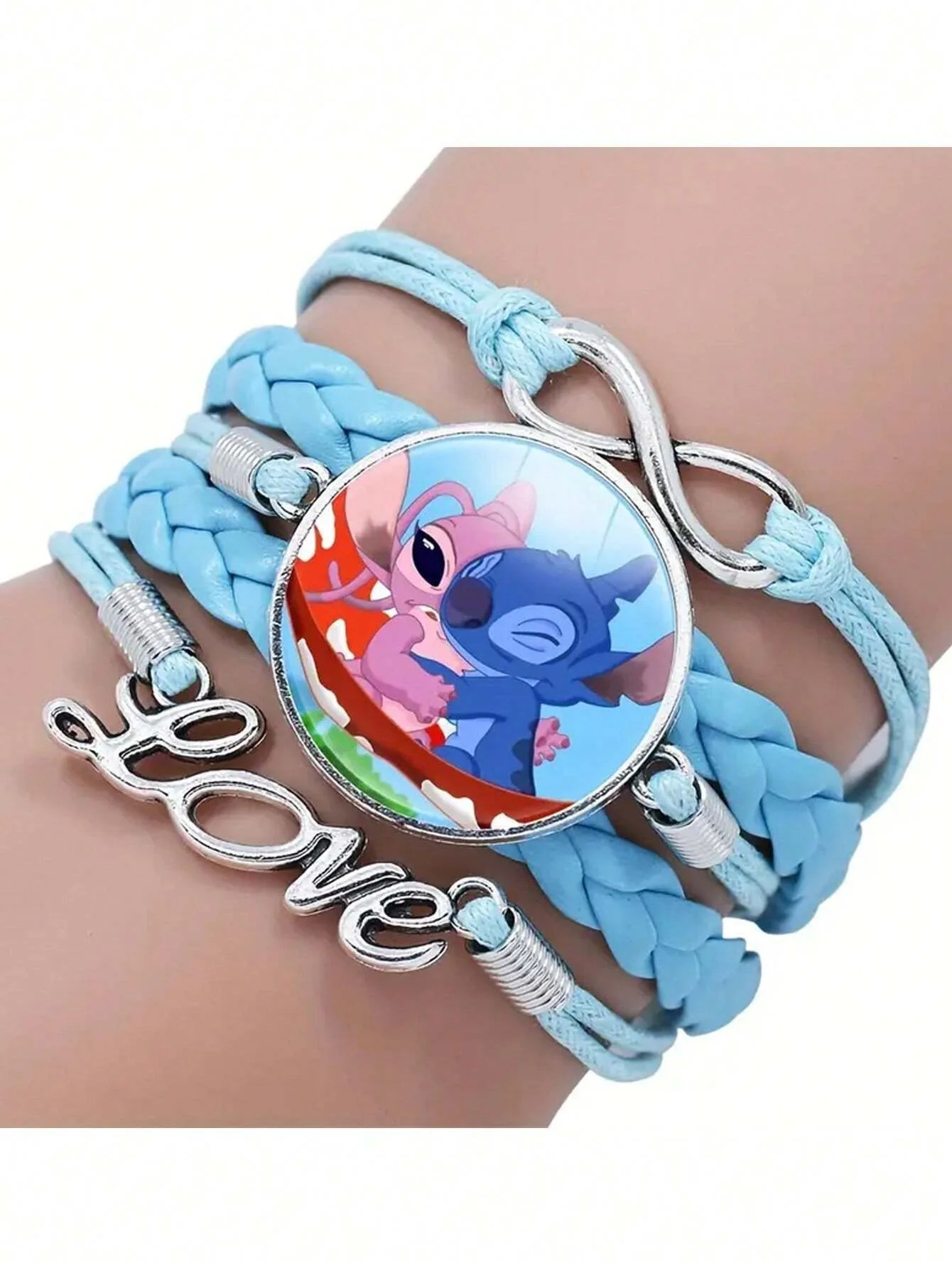 1 ชิ้น จี้สร้อยข้อมือสะสมลิโล่แอนด์สติทช์ - ดีไซน์ตัวละครอนิเมะที่น่าหลงใหล ปรับขนาดได้ และอบอุ่นใจ - ของขวัญเทศกาลที่สมบูรณ์แบบ