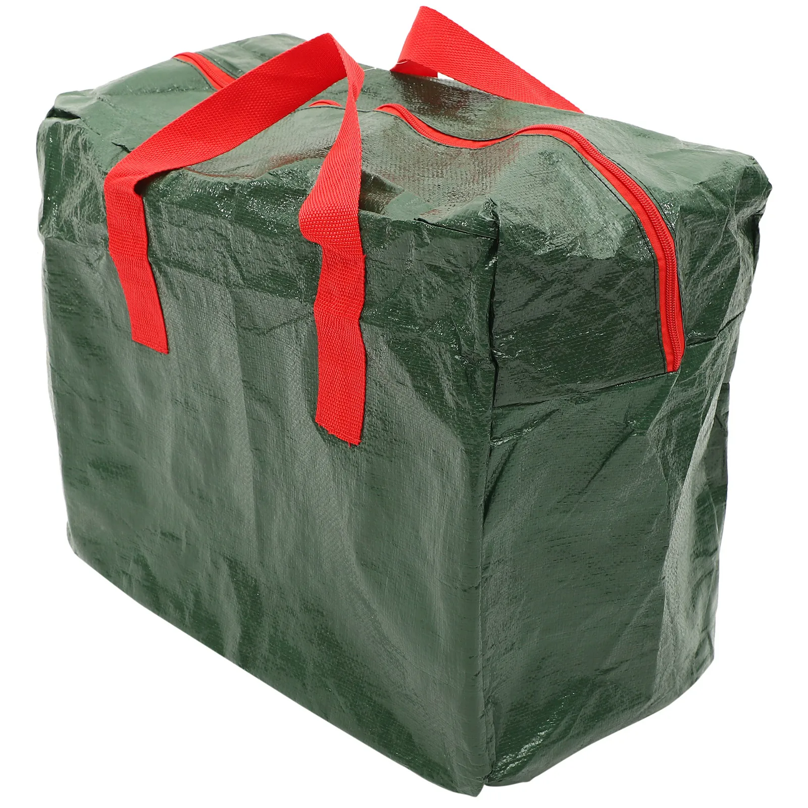 Xmas Tree Storage Bag Heavy Duty Waterproof Material Full Length Zipper Sturdy Handles for Christmas Tree Storage and Bulk Item
